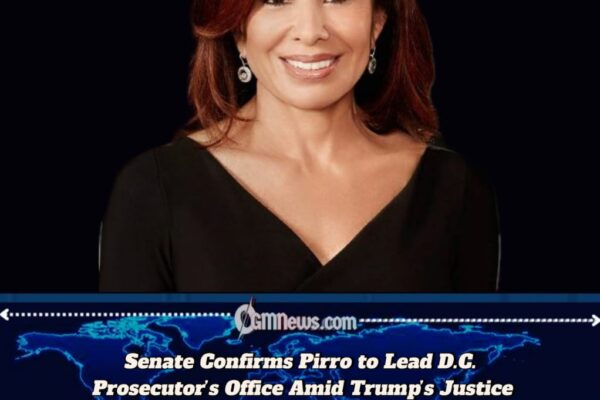 Jeanine Pirro Confirmed as D.C. U.S. Attorney in Partisan Senate Vote