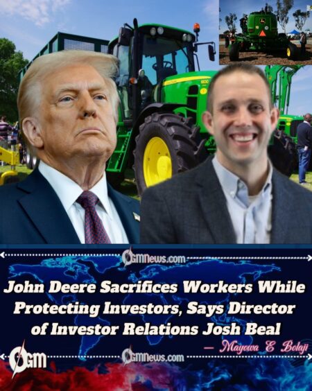 John Deere Blames President Donald Trump’s Tariffs as 200 Midwest Workers Lose Jobs
