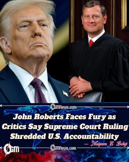 Chief Justice John Roberts Warns Rule of Law Is Collapsing After Handing Trump Sweeping Immunity