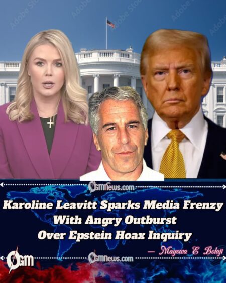 Karoline Leavitt, White House Press Secretary Faces Backlash Over Explosive Epstein Hoax Comment and Trump’s Unfulfilled Pledges
