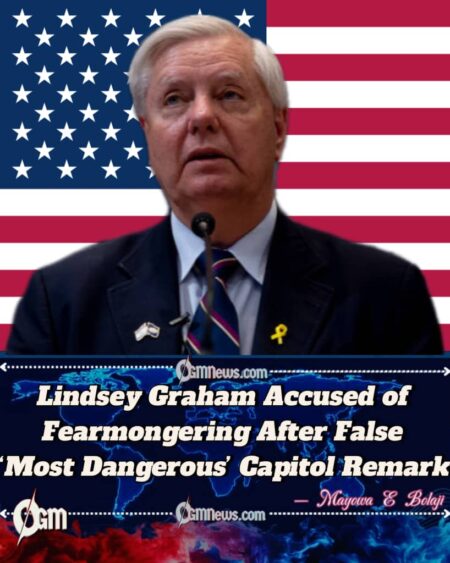 Senator Lindsey Graham Draws Fire for False Claim Calling U.S. Capitol ‘The Most Dangerous Place on Earth’