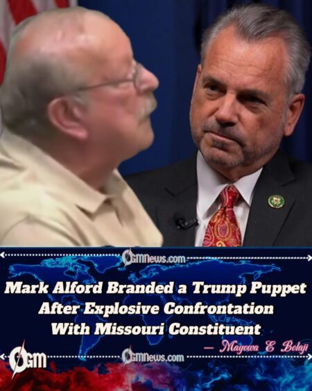 Rep. Mark Alford Humiliated at Town Hall as Angry Voter Tells Him to ‘Take His Head Out of Trump’s Ass’