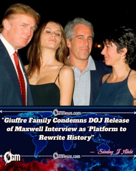 Maxwell Given Platform to Rewrite History, Says Giuffre Family as DOJ Releases Controversial Interview Transcripts