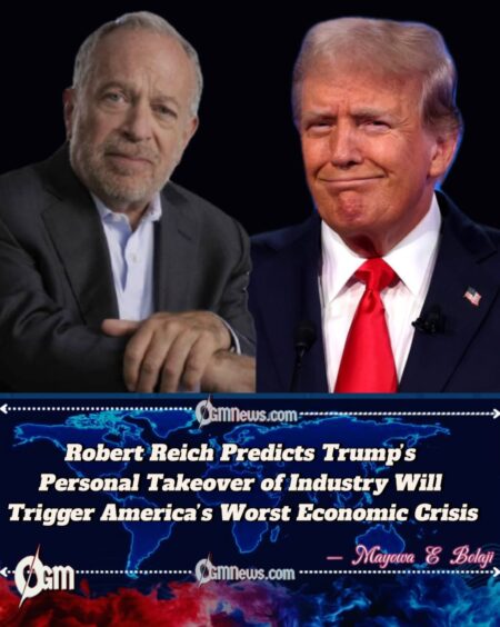 Robert Reich, Former U.S. Labor Secretary Warns Trump’s Economic Policies Could Lead to Stagflation and National Collapse