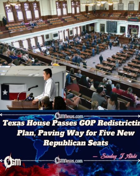 Democrats Decry ‘Power Grab’ as Texas Republicans Push Redistricting Bill Toward Abbott’s Desk