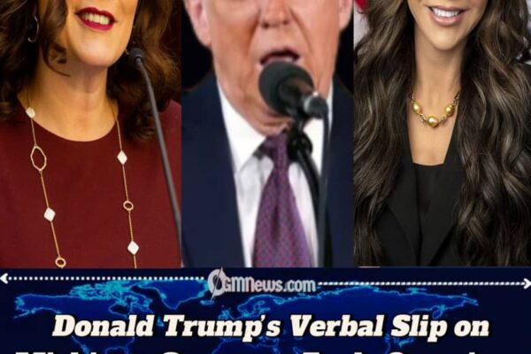 Donald Trump Calls Governor Gretchen Whitmer ‘Kristi Whitman’ in Bizarre Name Confusion That Ignites Backlash