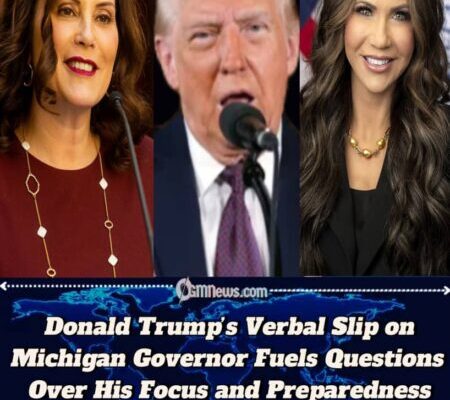 Donald Trump Calls Governor Gretchen Whitmer ‘Kristi Whitman’ in Bizarre Name Confusion That Ignites Backlash