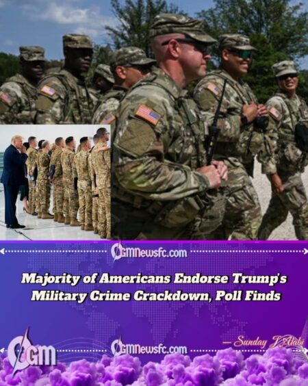 Trump’s Approval Hits Record High as Crime Falls in D.C. Under Military Surge