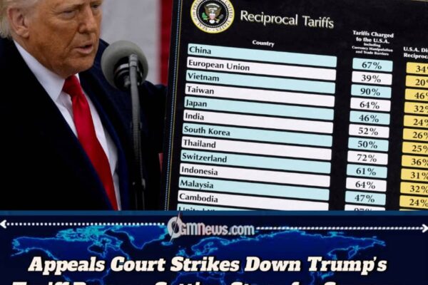 Appeals Court Rules Many of Trump’s Tariffs Illegal, Delivering Major Blow to Trade Strategy