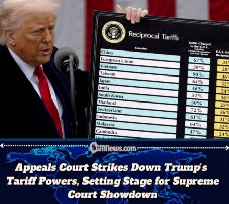 Appeals Court Rules Many of Trump’s Tariffs Illegal, Delivering Major Blow to Trade Strategy