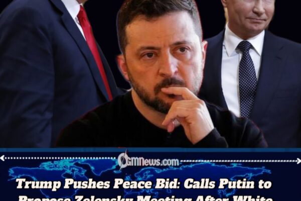 Trump Calls Putin to Propose Zelensky Meeting After White House Talks on Ukraine ‘Security Guarantee’
