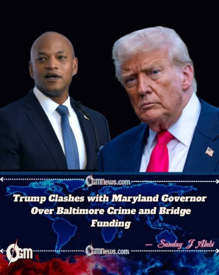 Trump Rejects Baltimore Invite, Tells Maryland Governor to “Clean Up This Crime Mess”
