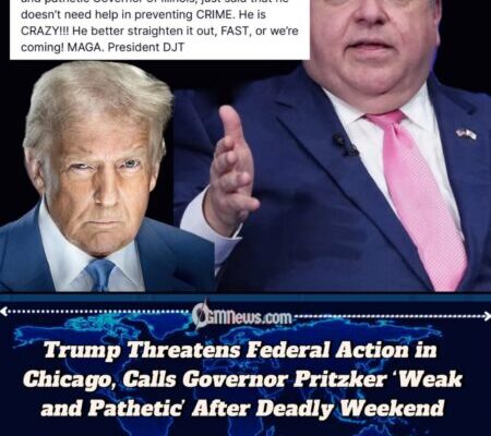 Trump Escalates Feud with Illinois Governor, Warns of Federal Intervention After Six Killed in Chicago