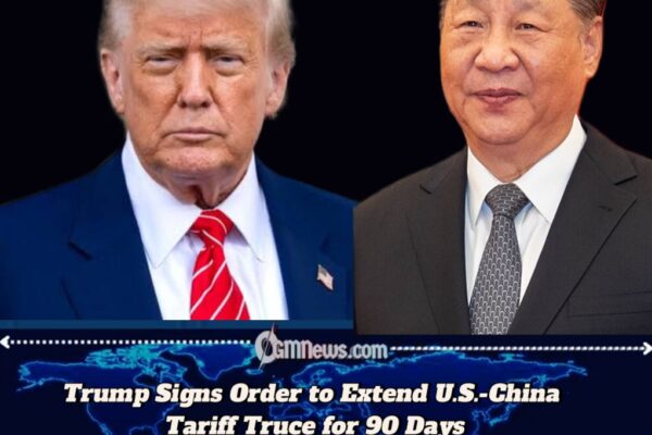 Trump Extends Tariff Truce With China for Another 90 Days