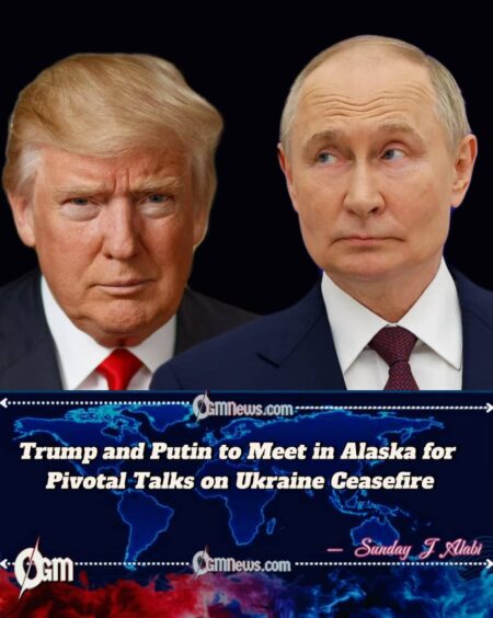Trump and Putin to Hold High-Stakes Alaska Summit Amid Ceasefire Push in Ukraine