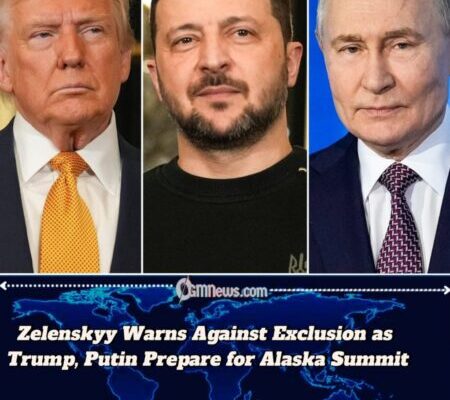 Zelenskyy Warns Trump-Putin Summit Must Include Ukraine: “Talks About Us, Without Us, Will Not Work”
