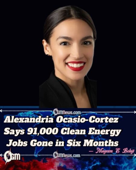 Alexandria Ocasio-Cortez Presses DOE on 91,000 Clean Energy Job Losses Under Trump Administration