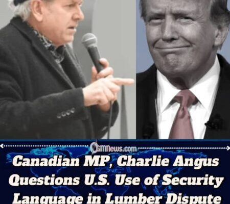 Charlie Angus, Canadian parliamentarian Slams Trump’s Lumber Policy, Calls “National Security Threat” Label Troubling