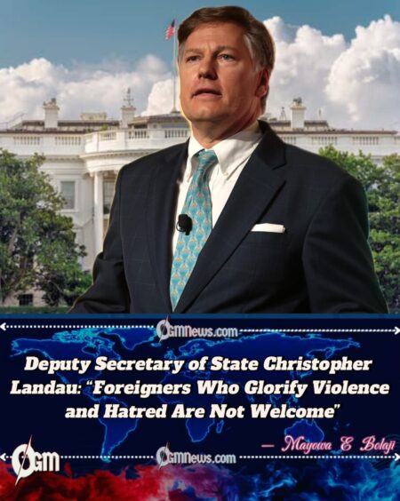 Deputy Secretary of State Christopher Landau Signals Trump Administration May Review Status of Immigrants Mocking Charlie Kirk’s Death