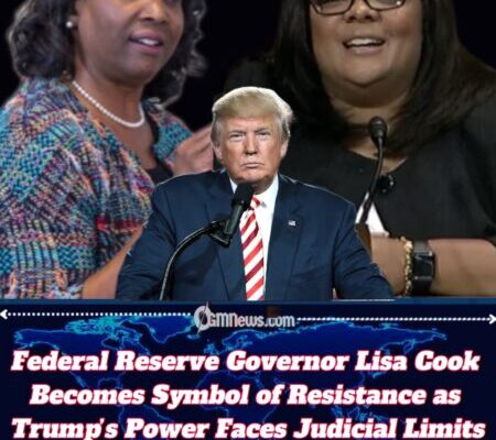 Federal Reserve Governor Lisa Cook Defies Trump: Judge Jia Cobb Blocks Trump’s Attempt to Fire Fed Governor