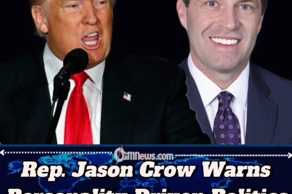 Rep. Jason Crow: Trump Rules by Grievance, Not Ideology
