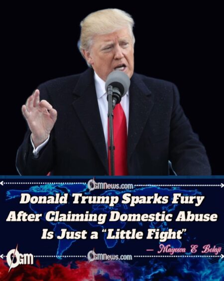 Donald Trump Under Fire for Downplaying Spousal Violence as Inflated Crime Statistics