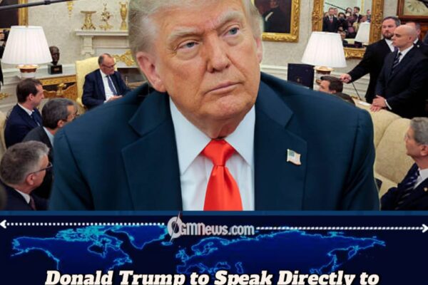 Donald Trump to Deliver Oval Office Address Tomorrow After Days of Silence