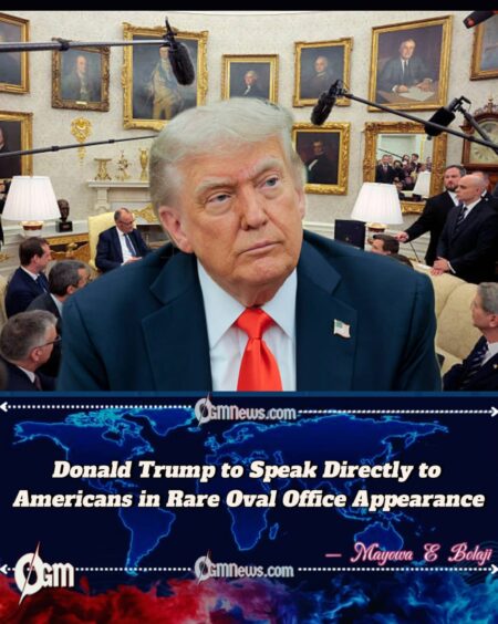 Donald Trump to Deliver Oval Office Address Tomorrow After Days of Silence