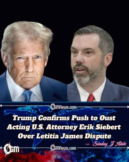 Acting U.S. Attorney,Erik Siebert Resigns Amid Pressure Over Failure to Prosecute New York AG