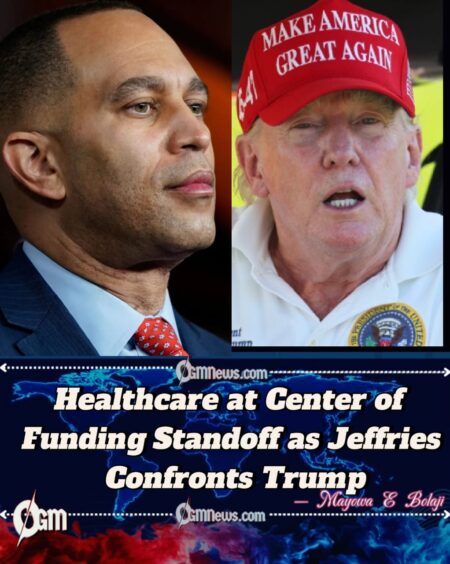 House Minority Hakeem Jeffries Rebukes Trump Over Golfing Amid Looming Shutdown