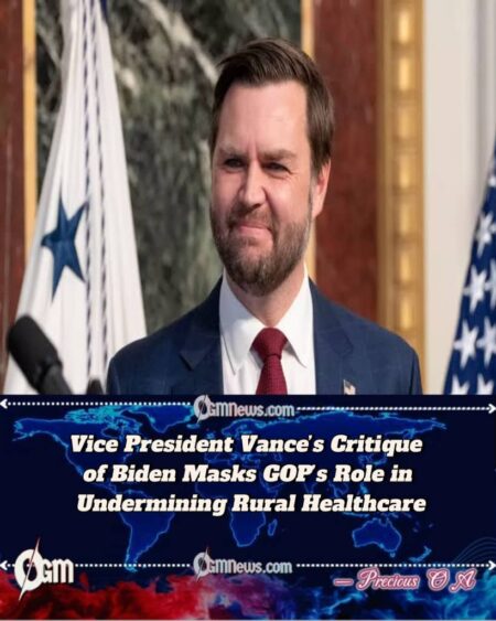 Vice President JD Vance Faults Biden for Rural Hospital Closures Amid GOP-Driven Medicaid Cuts