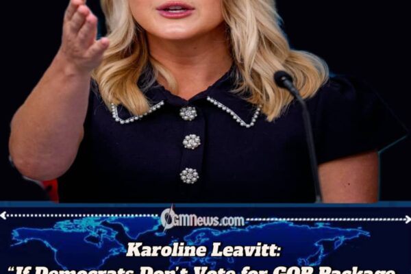 Karoline Leavitt Warns Food Assistance at Risk if Democrats Reject GOP Package