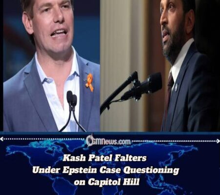 Kash Patel Confronted by Swalwell in Heated Epstein Hearing