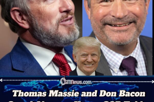 “Two Republicans Stand Firm: Massie and Bacon Oppose Trump-Backed Tariff Block”