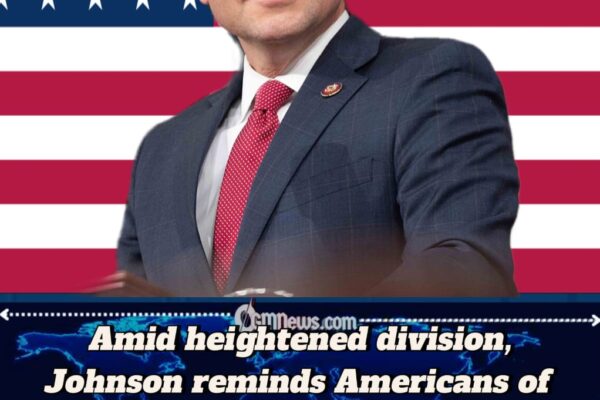 Rep. Mike Johnson Urges Leaders and Influencers to Set Better Examples Amid Rising Tensions