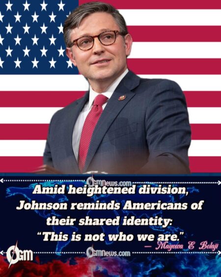 Rep. Mike Johnson Urges Leaders and Influencers to Set Better Examples Amid Rising Tensions