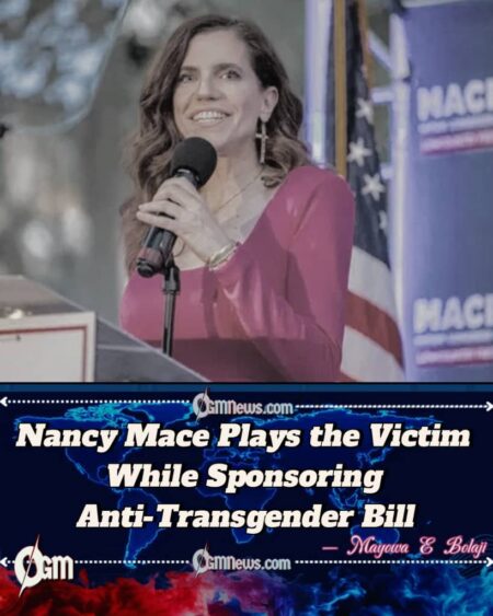 Republican Congresswoman Nancy Mace Defends Herself Against Criticism While Facing Backlash Over Transgender Rights Bill