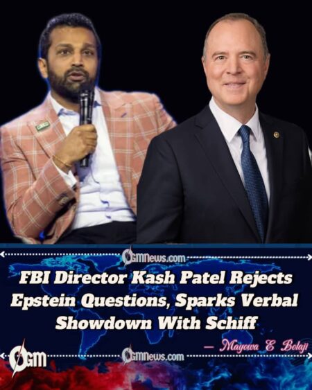 FBI Director Kash Patel Calls Schiff a “Buffoon” and “Disgrace” After Tense Capitol Clash