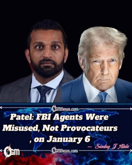 Patel Disputes Trump’s Claim on FBI Role, Insists Agents Deployed for Crowd Control