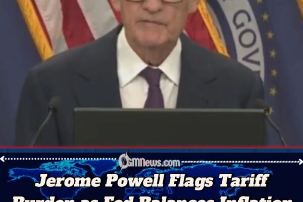 Fed. Reserve Chair Jerome Powell Links Trump’s Trade Policy to Persistent Inflation and Weak Hiring