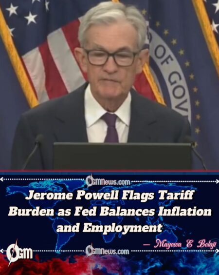 Fed. Reserve Chair Jerome Powell Links Trump’s Trade Policy to Persistent Inflation and Weak Hiring