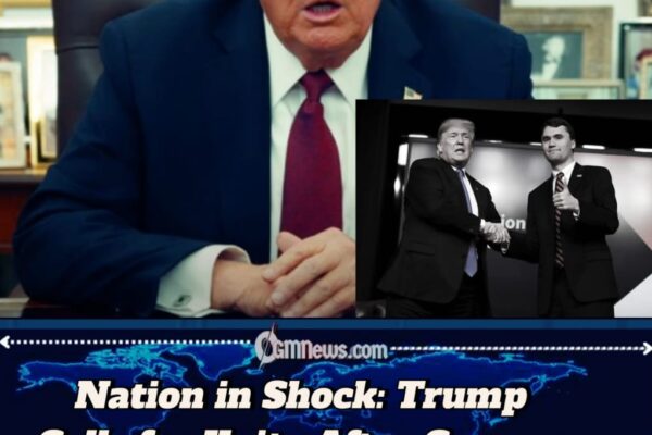 Trump Declares “Dark Moment for America” After Charlie Kirk Assassination