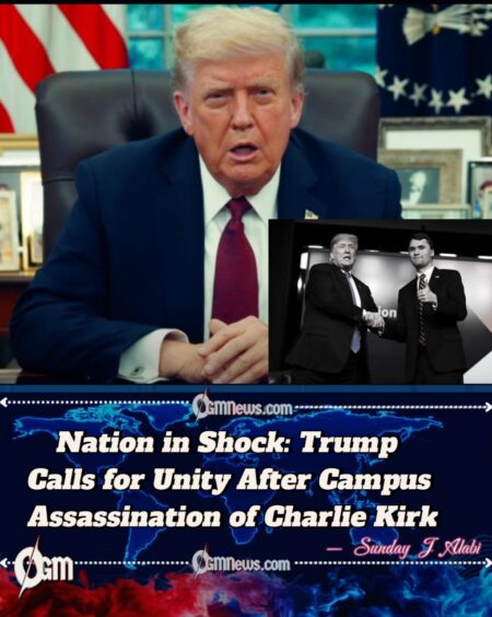 Trump Declares “Dark Moment for America” After Charlie Kirk Assassination