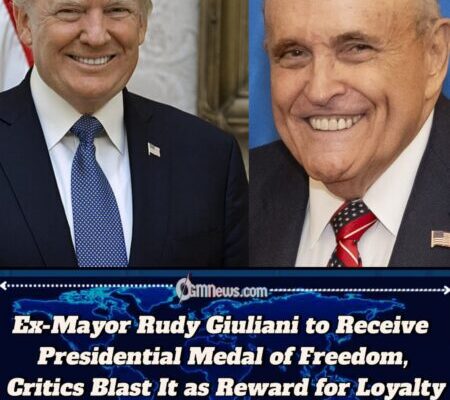 Ex-Mayor Rudy Giuliani Awarded America’s Highest Civilian Honor, Nation Split Over Trump’s Decision