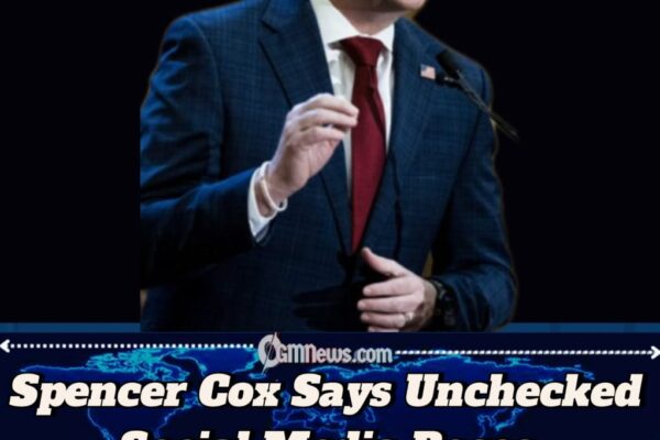 Utah Governor, Spencer Cox Links Assassination Attempts to Social Media Influence