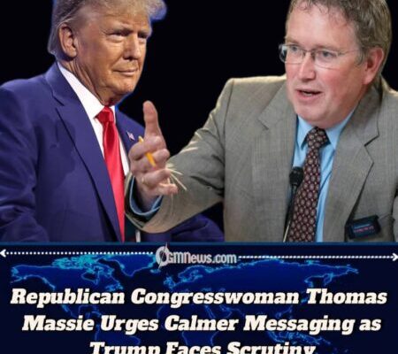 Republican Congresswoman Thomas Massie Urges President Trump to Tone Down Rhetoric, Warns of Rising Divisions