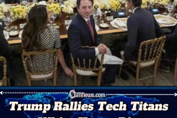 Trump Hosts Tech Titans at White House Dinner, but Elon Musk Skips High-Profile Gathering
