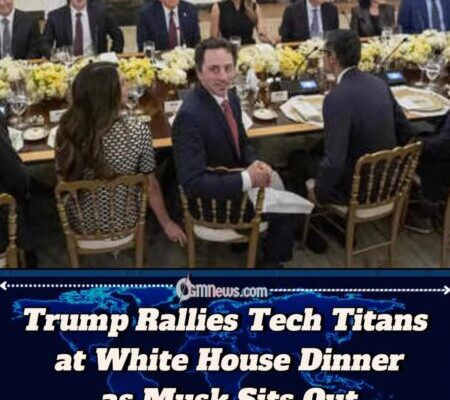 Trump Hosts Tech Titans at White House Dinner, but Elon Musk Skips High-Profile Gathering