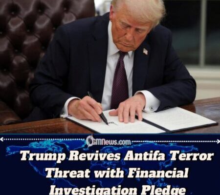 Trump Designates Antifa as "Major Terrorist Organization" in Second Term