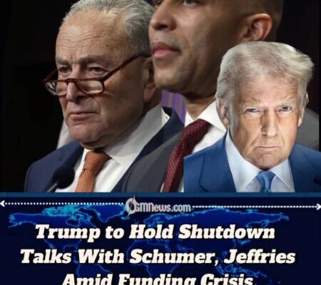 Trump to Meet Schumer and Jeffries as Government Shutdown Looms